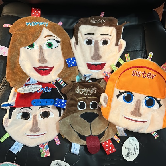 NWT Baby Snoozies Mom, Dad, Sis, Brother & Doggie - Picture 7 of 7